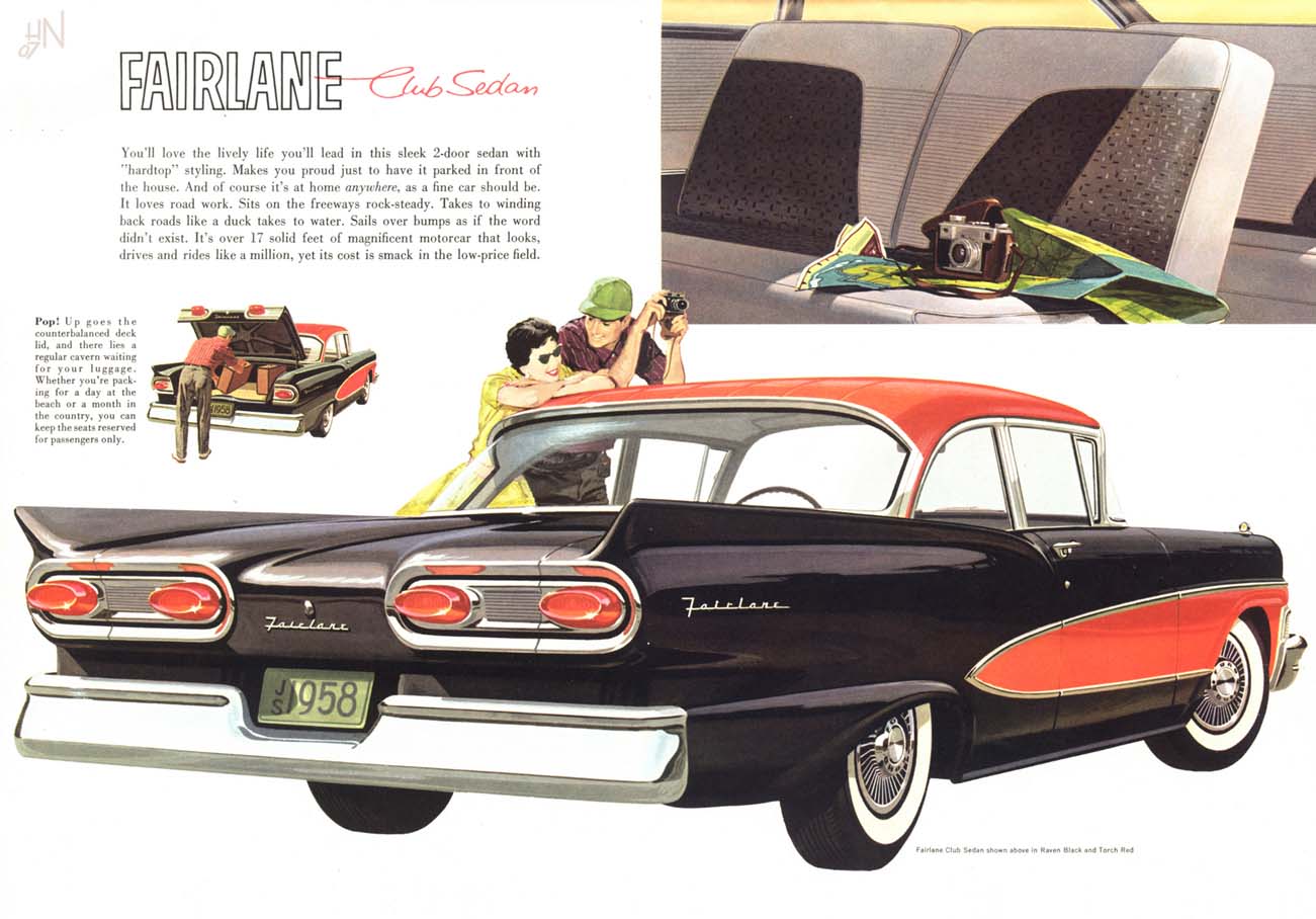 1958 Ford Fairlane Brochure Page 11